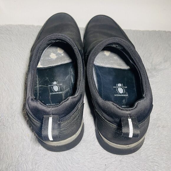 Johnston Murphy Shoes Mens 12M Black Leather XC4 Slip On Comfort Waterproof - Picture 10 of 11